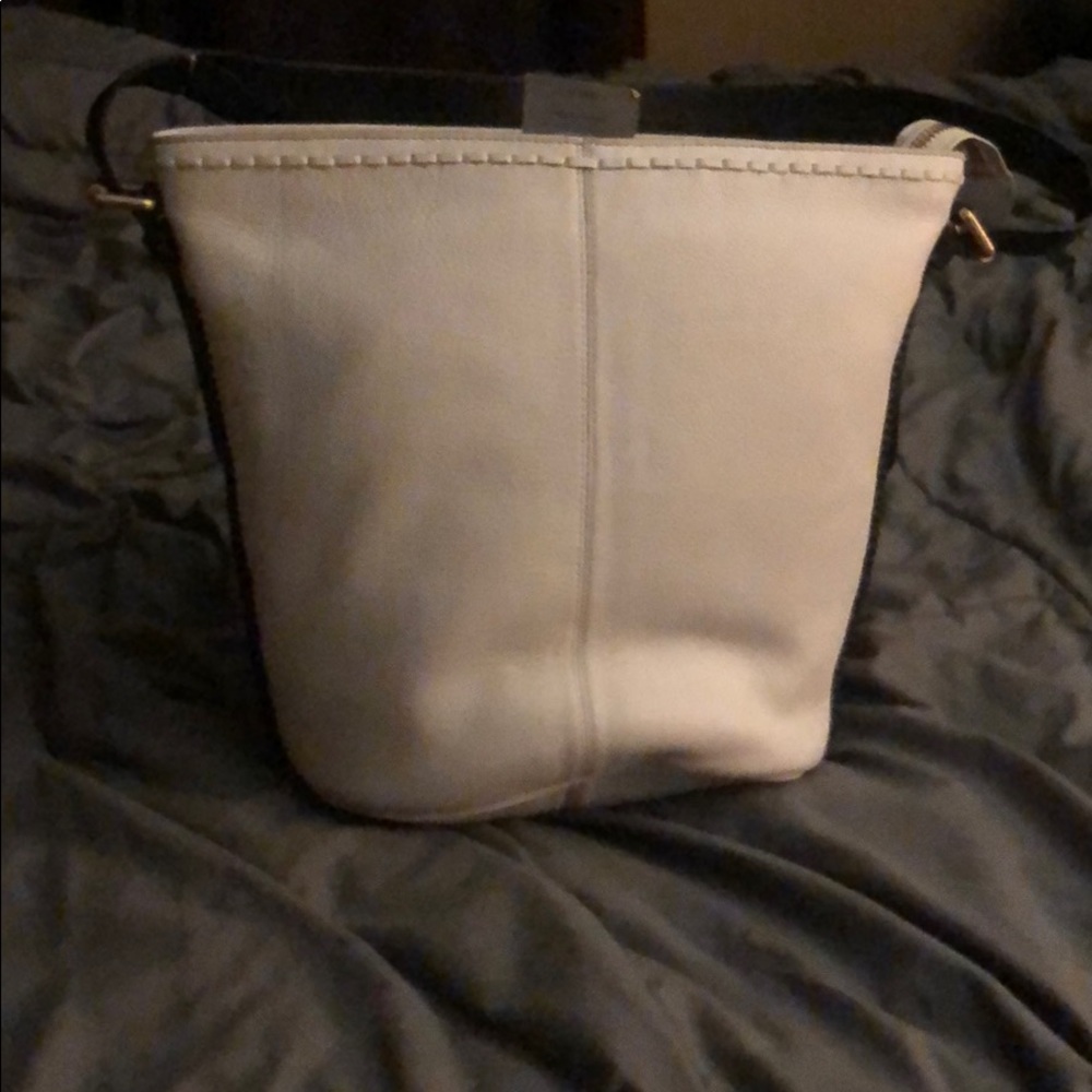 White purse